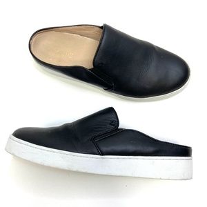 Vionic | Genuine Leather Mule Sneaker Black